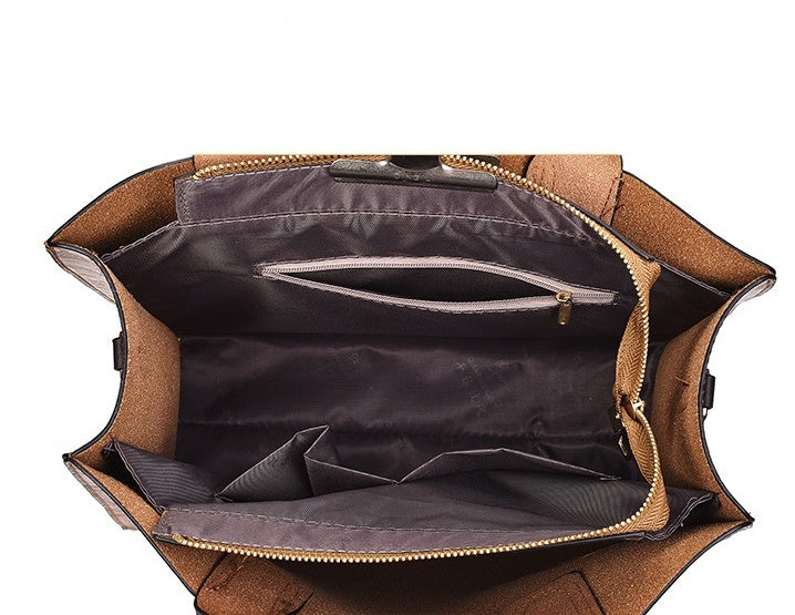 Kit Bolsa Feminina com Alças Tiracolo e Carteiras de Mão