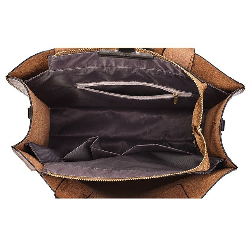 Kit Bolsa Feminina com Alças Tiracolo e Carteiras de Mão