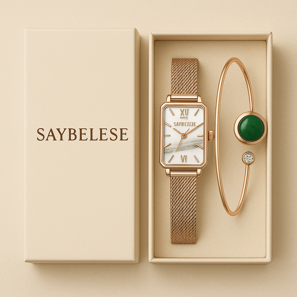 Relógio Feminino Minimalista Galaty Belezy Luxury + BRINDE EXCLUSIVO