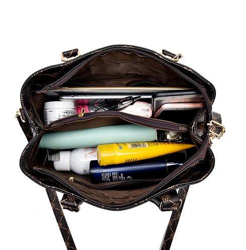 Bolsa Feminina Couro Genuino luxury by Montelle