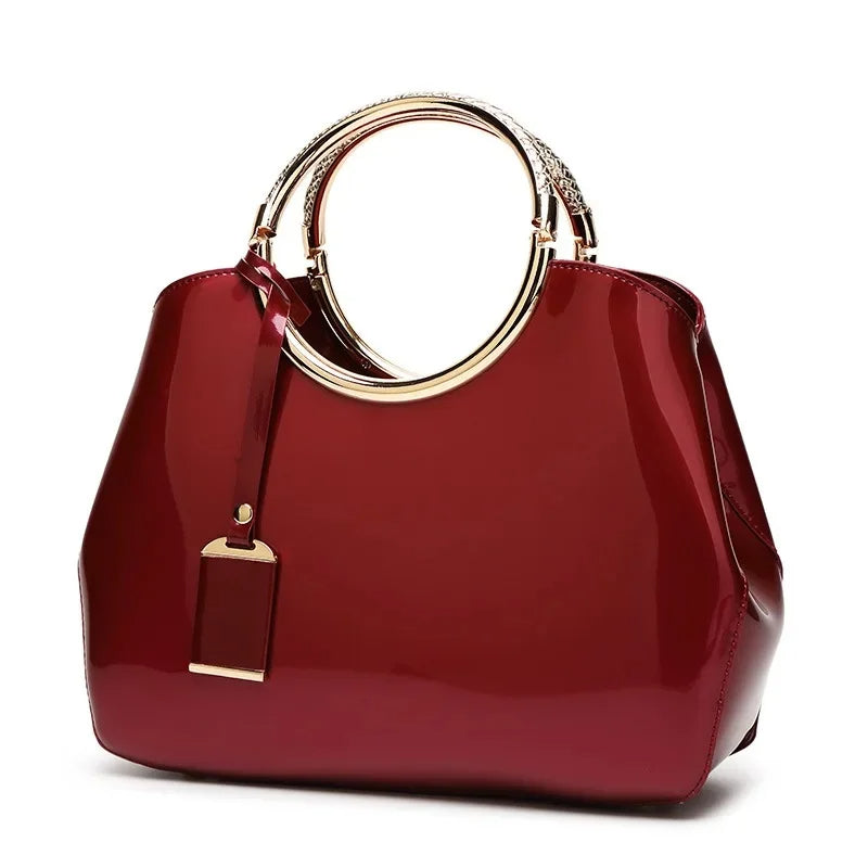  Bolsa Feminina Luxo Design Italialo BellaGlamour Classic
