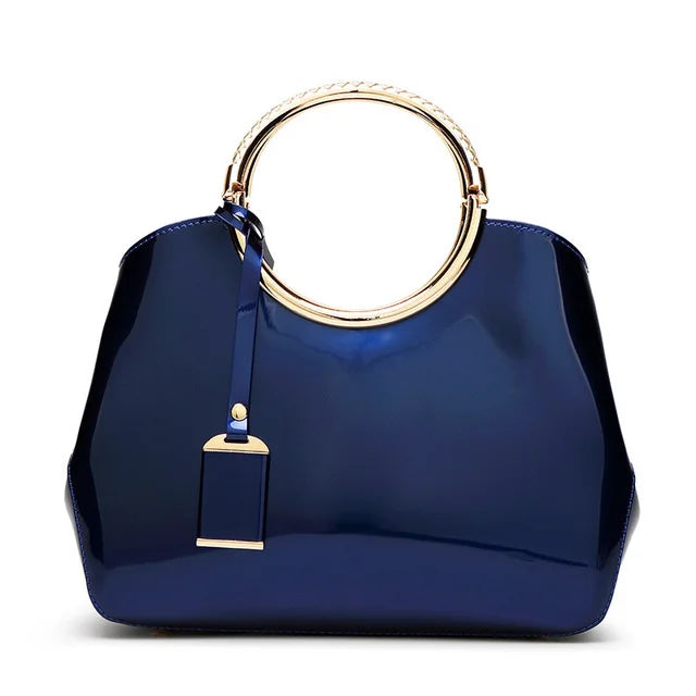  Bolsa Feminina Luxo Design Italialo BellaGlamour Classic

