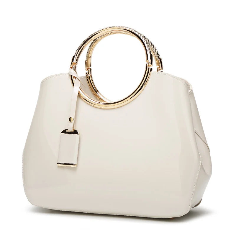 Bolsa Feminina Luxo Design Italialo BellaGlamour Classic
