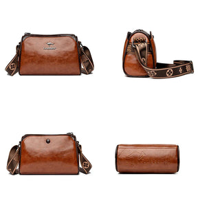 Bolsa Feminina de Couro Tiraloco transversal SayLumière