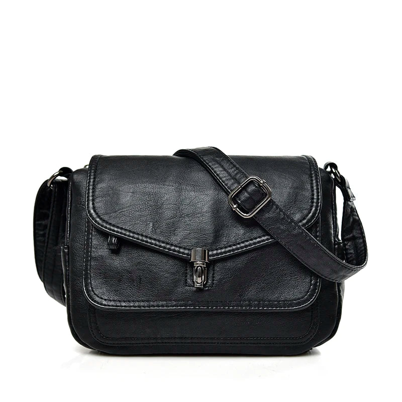 Bolsa Feminina de Couro Tiraloco transversal LaDivina
