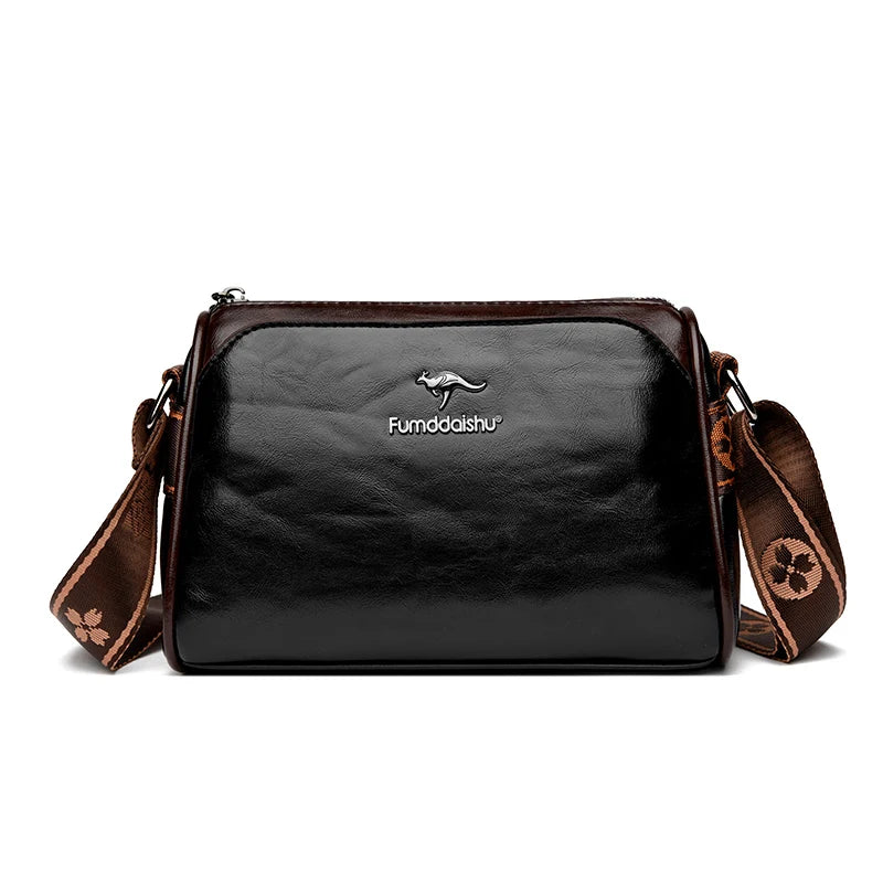 Bolsa Feminina de Couro Tiraloco transversal SayLumière