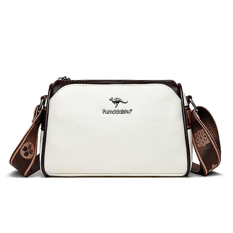 Bolsa Feminina de Couro Tiraloco transversal SayLumière