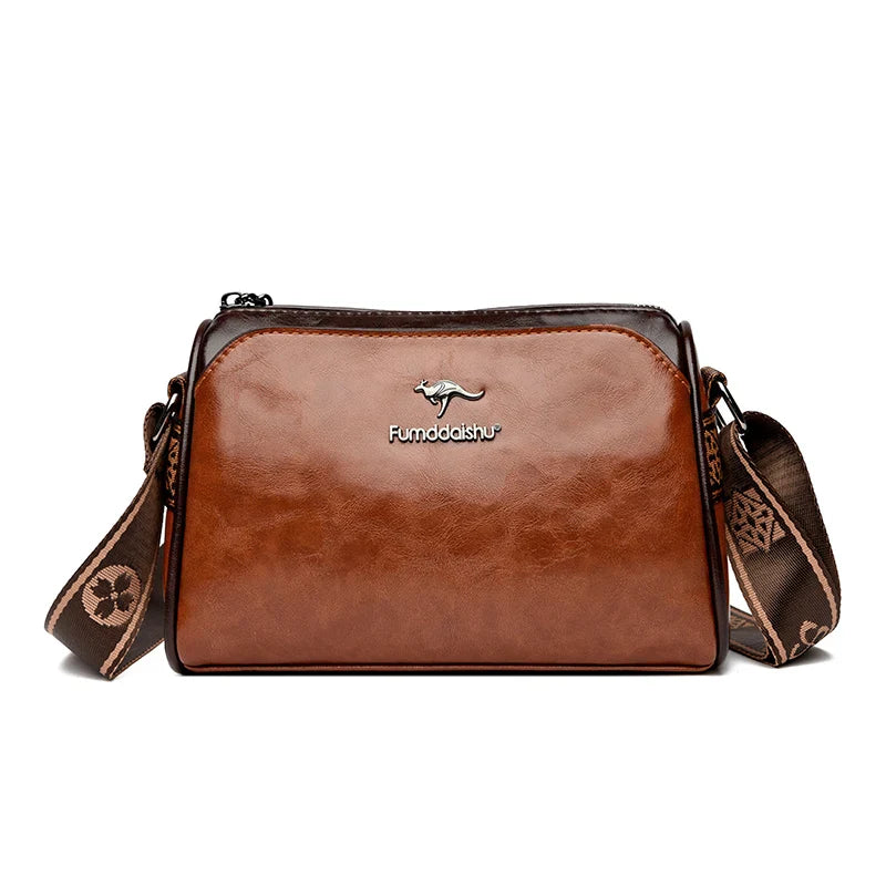 Bolsa Feminina de Couro Tiraloco transversal SayLumière