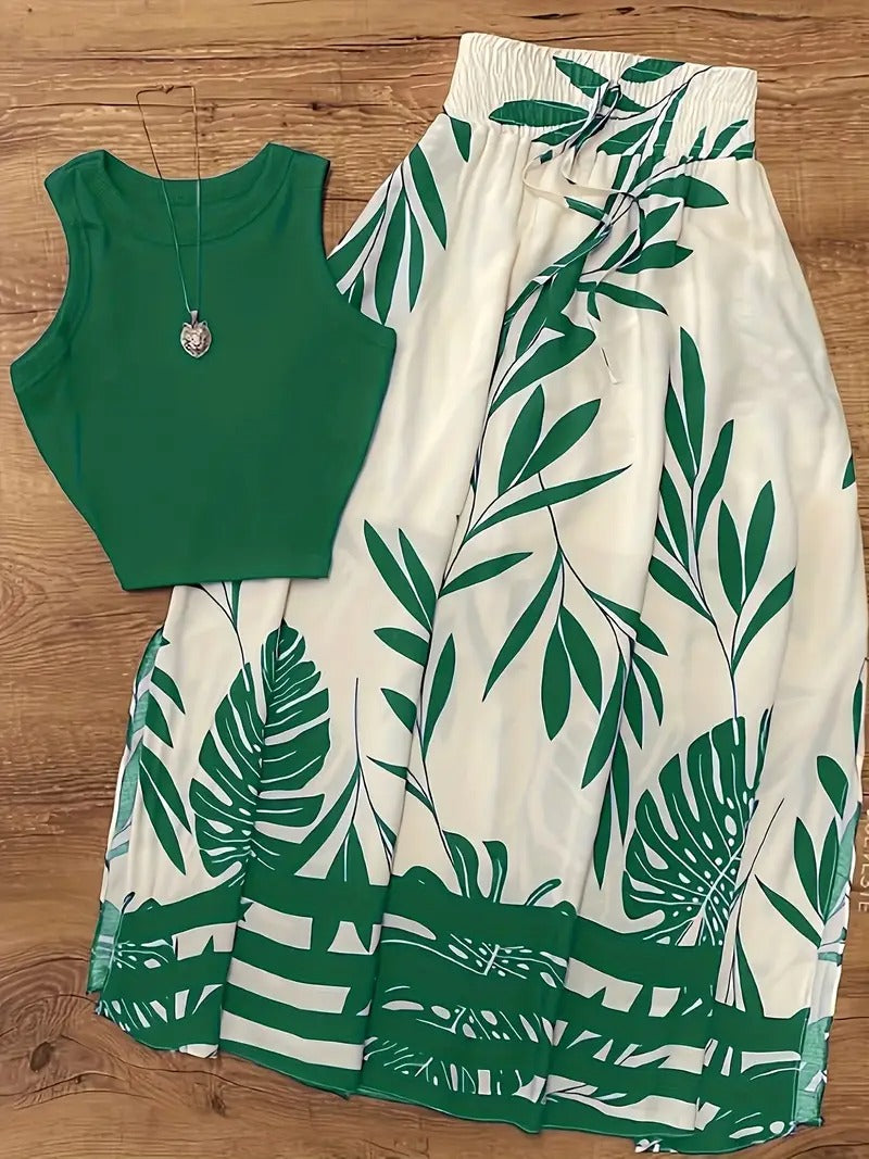 Conjunto Feminino Tropical Bellaflora