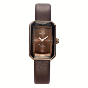 Relógio Feminino de Quartzo Rebirth – Estilo Atemporal com Toque Moderno
