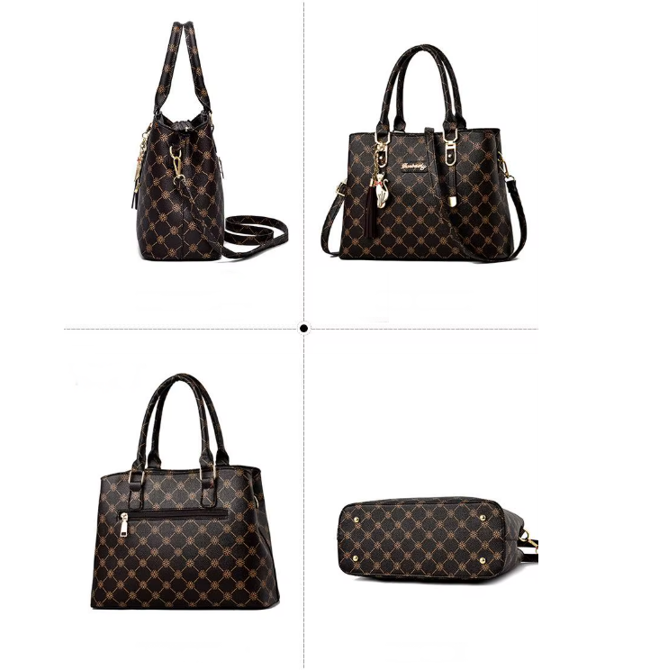 Bolsa Feminina Couro Genuino luxury by Montelle