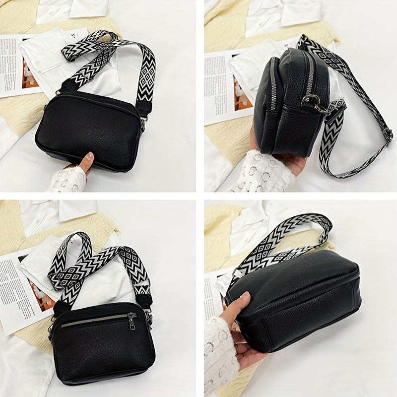 Bolsa Crossbody Feminina Alça Larga Verona
