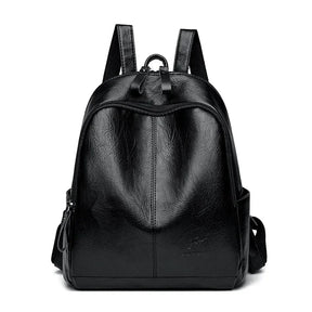 Mochila Feminina La Vellure de Couro – Espaçosa, Sofisticada e Versátil para o Dia a Dia