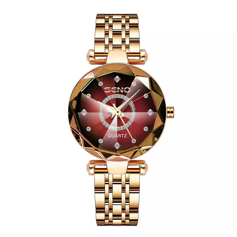  relogio-ocean-majestic-feminino-vermelho dourado
